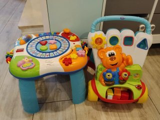 Mesa de actividades y correpasillos Chicco