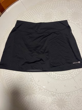 Falda de pádel y tenis Artengo negra