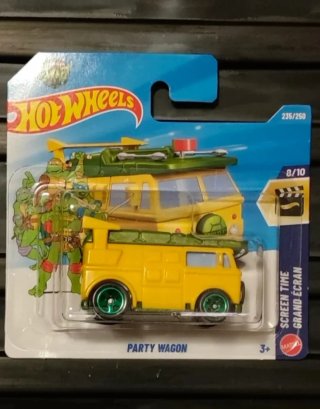 Hot Wheels Party Wagon Tortugas Ninja