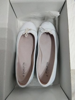 Parisinas Pirufín Blancas Talla 36
