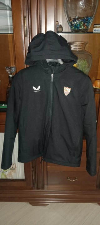 Chaquetón Sevilla FC Castore Negro