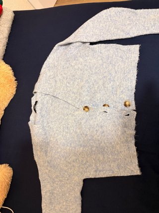 Jersey de punto Bershka azul
