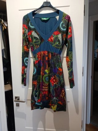 Vestido Desigual Estampado