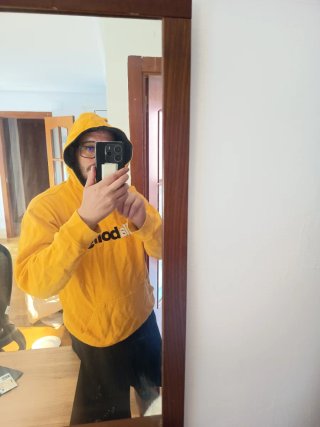 Sudadera Billabong Amarilla Vintage
