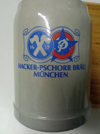 Jarra de Cerveza Hacker-Pschorr Bräu