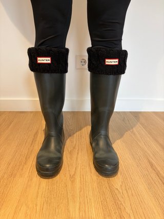 Botas de Agua Hunter Negras Talla 38