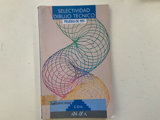 Selectividad, dibujo técnico. Pruebas de 1991