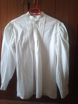Blusa de fallero blanca talla 36