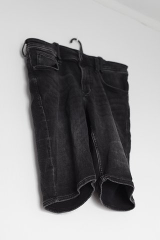 Pantalón corto vaquero gris W 34 regular C&A