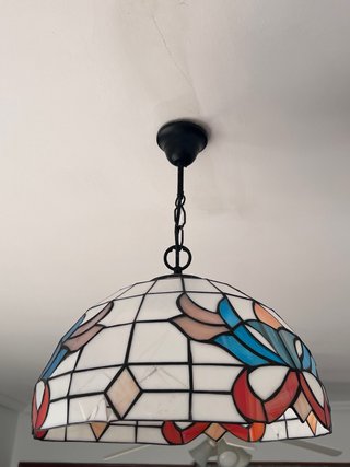 Lámpara de Techo Estilo Tiffany