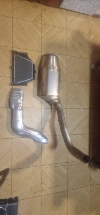 Escape y Filtro Honda CBR600RR 03-04