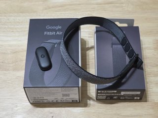 Pulsera Google Fitbit Air en color Negro Obsidiana