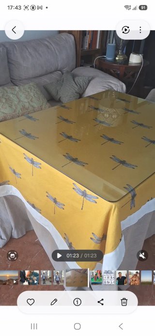 Mesa de camilla