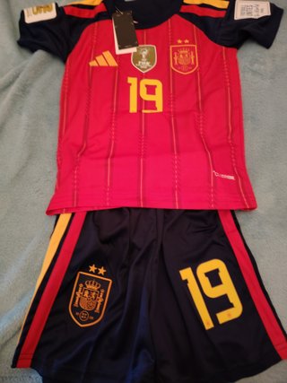 Conjunto Fútbol Niño España Lamine Yamal