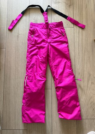 Pantalones de esquí Wedze fucsia talla XS/S