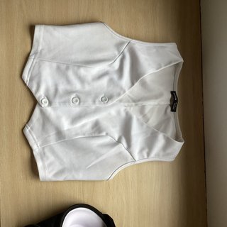 Chaleco blanco Shein