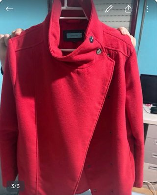 Abrigo Rojo Mango