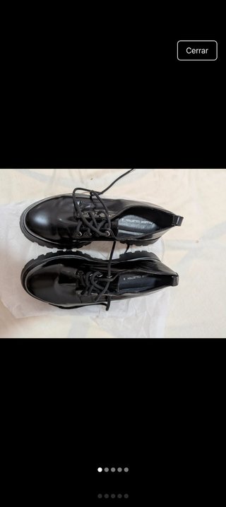 Zapatos Negros Pull&Bear Talla 38