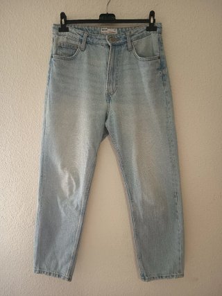 Pantalones Vaqueros Bershka Azul Talla 40
