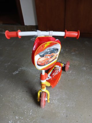 Patinete 3 Ruedas Cars