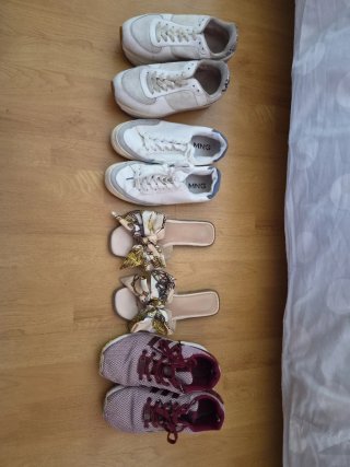 Lote 4 pares de calzado Talla 36