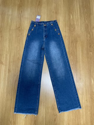 Pantalón Vaquero ancho Elástico
