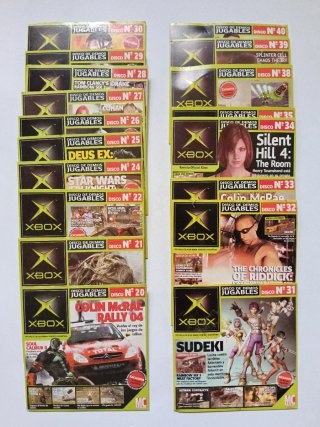 Lote 18 Discos de Demos Xbox (Revista Oficial)