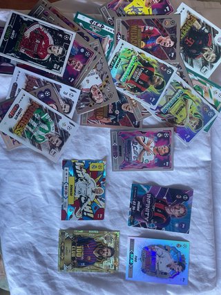 Lote de Cromos de Fútbol Topps