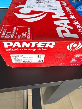 Zapatos de Seguridad Panter Diamante Plus T41