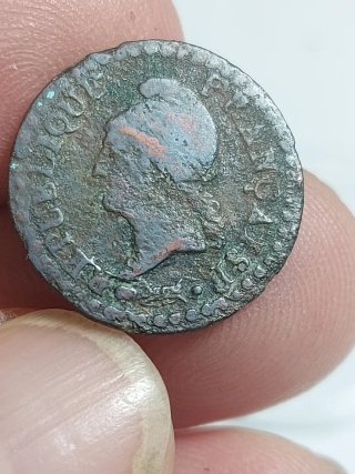 Moneda antigua 1 céntimo 1798-1799
