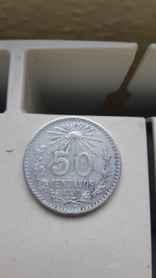 50 Centavos México 1920