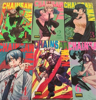 Chainsaw Man Un perro y una motosierra