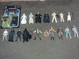 Star Wars lote figuras 3,75 hasbro, kenner