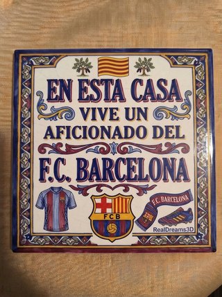 Azulejo Decorativo FC Barcelona
