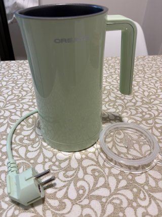 Espumador de leche CREATE verde
