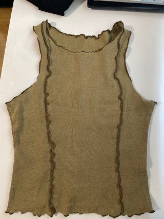 Top Shein Verde Oliva