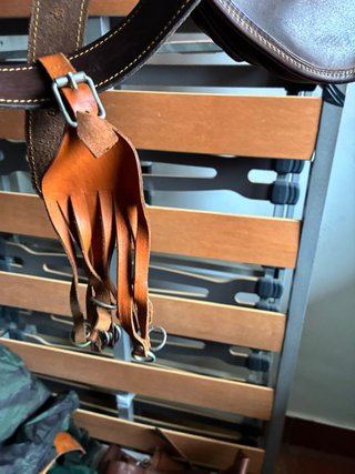 Caza portador de cuero para caza