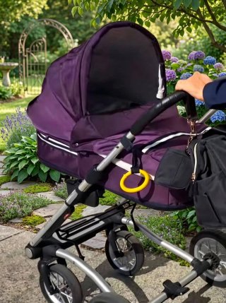 Carrito de Bebé con Silla y Capazo