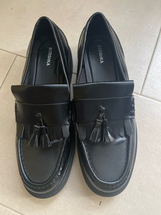 Mocasines Negros Bershka