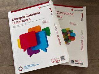 Libros de lengua catala y castellana