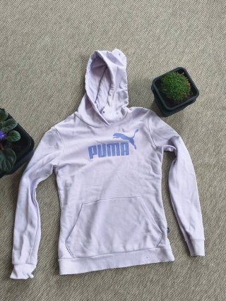 Sudadera Puma Lila con Capucha - talla XS