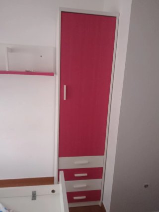Dormitorio con Cama Nido y Armario