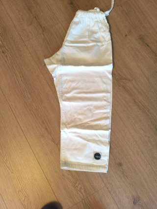 Abito da Judo per Bambini Bianco 10 Anni. Tre cinture