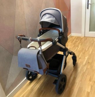Silla Silver Cross Wave Gris Oscuro