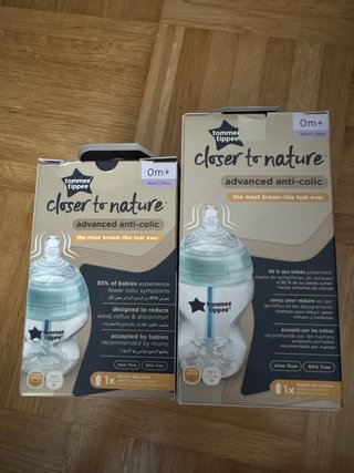 2 Biberones Tommee Tippee Anti-cólicos