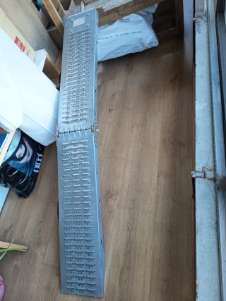 Rampas Plegables de Aluminio para Silla de Ruedas.