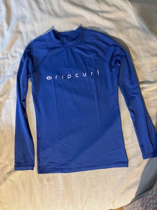 Camiseta Manga Larga Rip Curl Azul