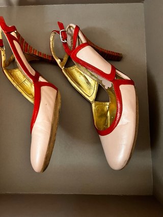 Sandalias de tacón vintage Fornarina