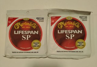 2 Juegos de Cuerdas Martin & Co. Lifespan SP