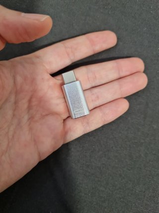 Adaptador Lightning a USB-C